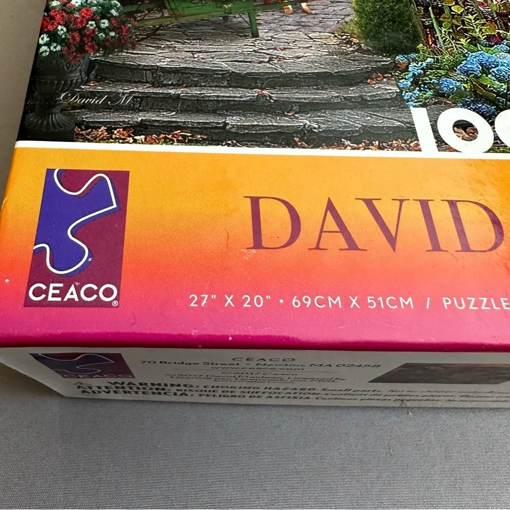 CEACO 1000pc David Maclean pastoral landscape and garden puzzle